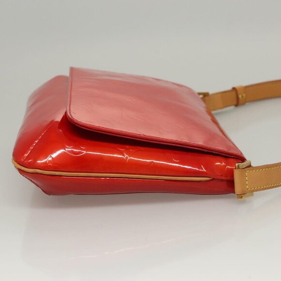 LOUIS VUITTON Monogram Vernis Thompson Street Bag Red M91094 LV Auth 116785 - Picture 5 of 16